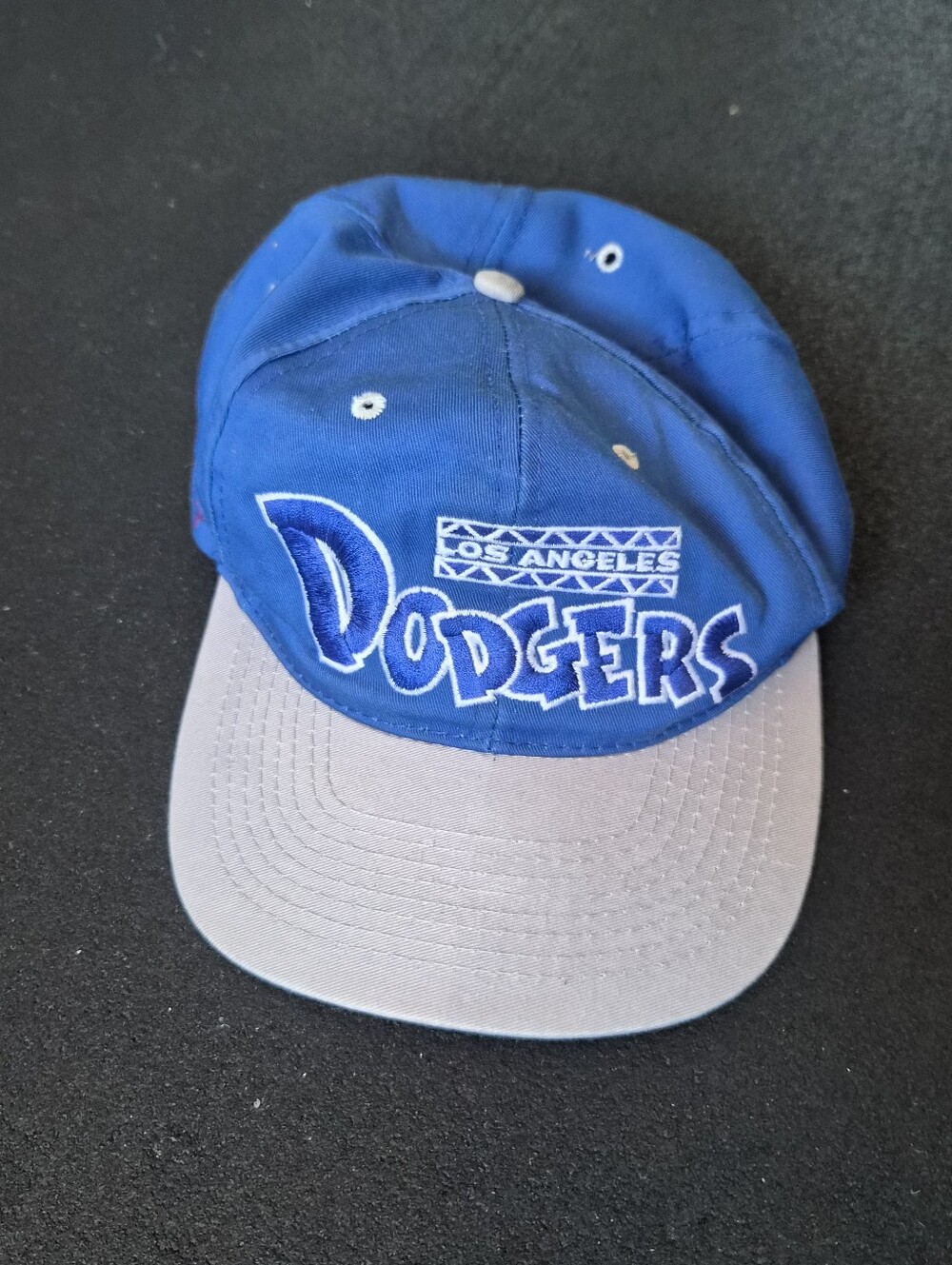 vintage ANNCO Los Angeles Dodgers tribal-style snapback hat